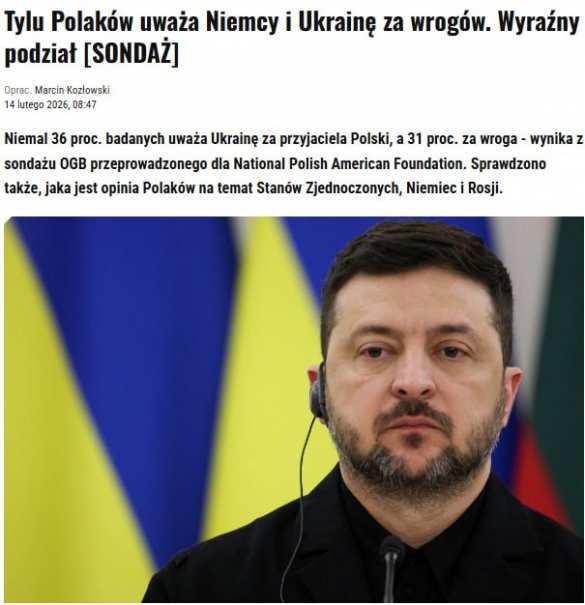 Более 30% поляков считают Украину врагом — соцопрос OGB | Русская весна