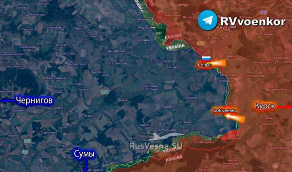 Армия России освободила Сопычь Сумской области (КАРТА) | Русская весна