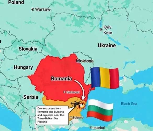 В Болгарии у крупного газопровода взорвался неизвестный БПЛА (КАРТА, ВИДЕО) | Русская весна