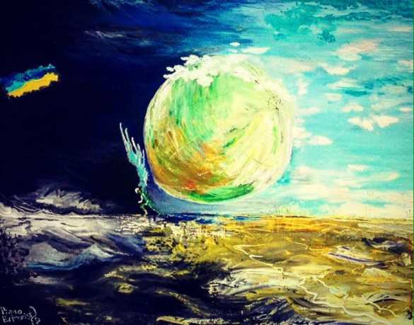 «Пианист Майдана», повоевав на Донбассе, заболел и клянчит деньги (ФОТО, ВИДЕО) | Русская весна