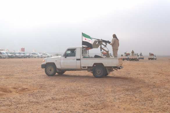 Боевики США устроили «ад» на границе Сирии (ФОТО) | Русская весна