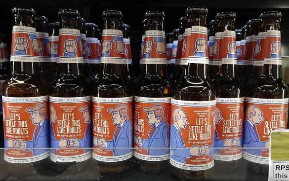 В Финляндии появилось пиво в честь встречи Путина и Трампа (ФОТО) | Русская весна