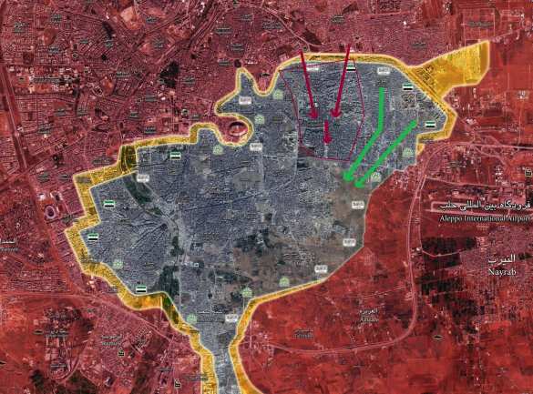ВАЖНО: Армия Сирии при поддержке ВКС России продолжает наступление в Алеппо (+ВИДЕО, КАРТА) | Русская весна