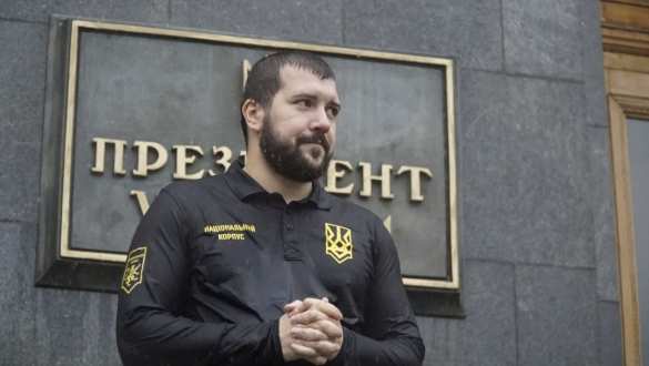 Началось: К офису Зеленского принесли гроб (ФОТО, ВИДЕО) | Русская весна