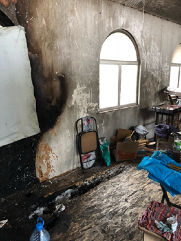 В Киеве подожгли часовню Московского патриархата (ФОТО) | Русская весна