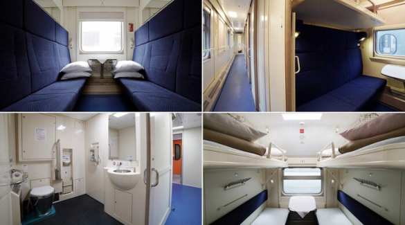 Опубликованы первые фото интерьера поездов в Крым (ФОТО) | Русская весна