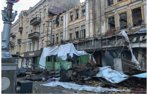 Киев завален мусором: последствия ночного урагана (ФОТО, ВИДЕО) | Русская весна