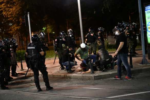 В Сербии «украинских наёмников» обвинили в организации антикарантинных протестов в Белграде | Русская весна