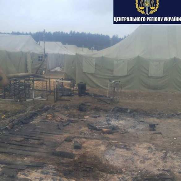 Пожар в воинской части на Украине: есть пострадавший, сгорело имущество (ФОТО) | Русская весна