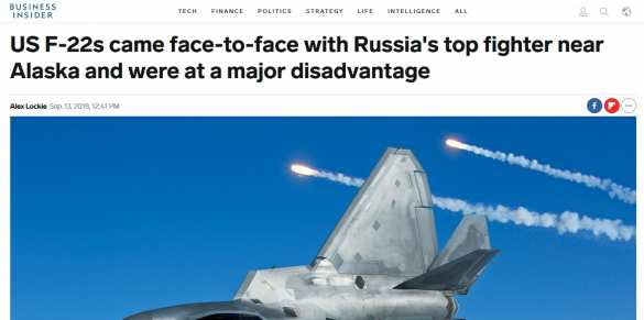 «Слеп и беззащитен»: в США рассказали, чем их F-22 Raptor уступает русскому Су-35 | Русская весна