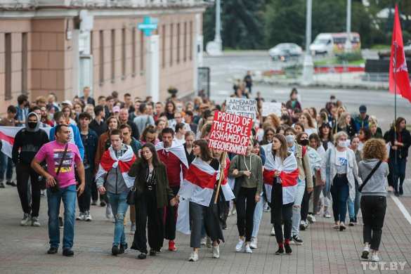 Минск: Начались массовые задержания студентов, которые сегодня вышли на улицы (+ФОТО, ВИДЕО) | Русская весна