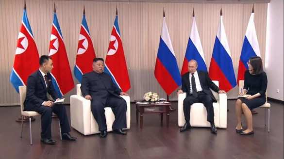 Первые кадры встречи Путина и Ким Чен Ына (+ФОТО, ВИДЕО) | Русская весна