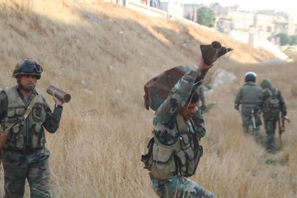 Операцию в Цитадели Алеппо проводят обученные русскими сирийские военные (ФОТО, ВИДЕО) | Русская весна