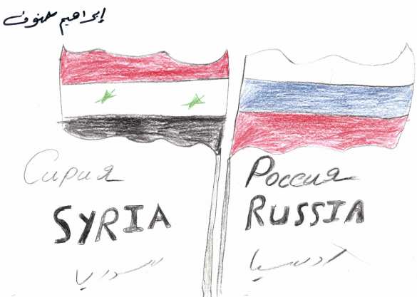 Трогательные кадры: Дети Сирии отправили рисунки солдатам в Дейр эз-Зор (ФОТО) | Русская весна