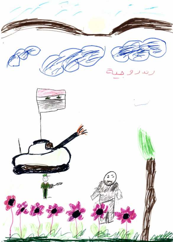 Трогательные кадры: Дети Сирии отправили рисунки солдатам в Дейр эз-Зор (ФОТО) | Русская весна