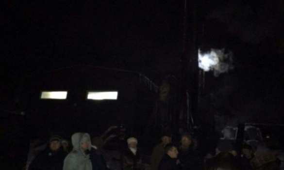 В Ровно 200 человек пикетируют котельную из-за стужи в квартирах (ФОТО) | Русская весна