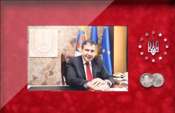 На Украине продают монеты с изображением Саакашвили (ФОТО) | Русская весна