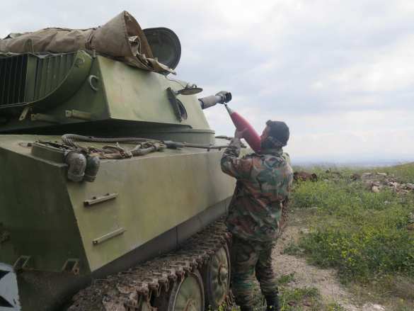 Котел под Дамаском: Психологическая операция Армии Сирии — репортаж РВ (ФОТО) | Русская весна