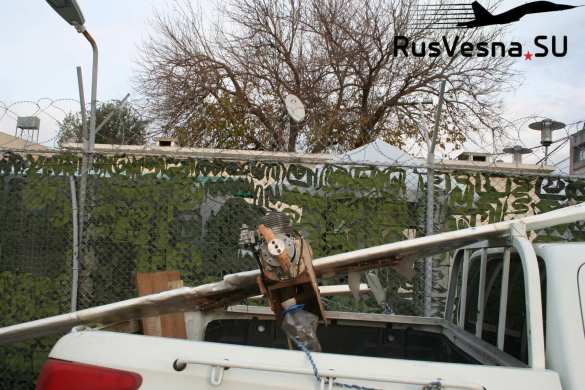 У базы ВКС в Сирии РЭБ перехватила вражеский беспилотник с интересным содержимым (+ФОТО) | Русская весна