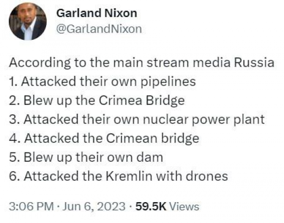 Американский радиоведущий высмеял пропаганду в США (ФОТО) | Русская весна
