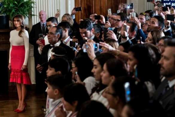 Мелания Трамп выбрала весьма откровенный образ (+ВИДЕО, ФОТО) | Русская весна