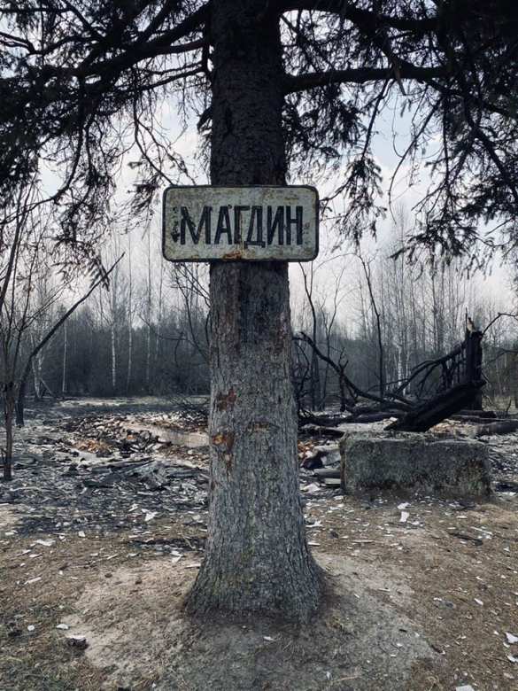 Страшные кадры: сгоревшие сёла под Чернобылем (ФОТО) | Русская весна