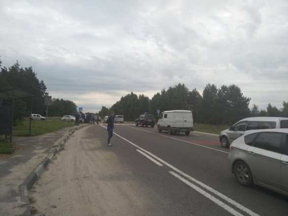 Украинские шахтёры перекрыли международную трассу (ФОТО) | Русская весна