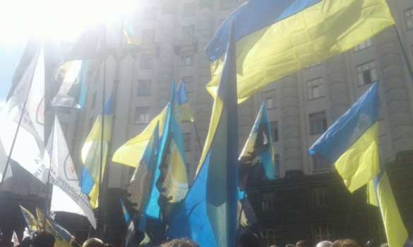 Паноптикум украинских протестов: «азовцы» объединились с шахтерами (ФОТО, ВИДЕО) | Русская весна