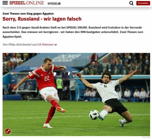 «Прости, Россия, мы были не правы»: В Германии признали, что недооценили хозяев ЧМ (ФОТО) | Русская весна