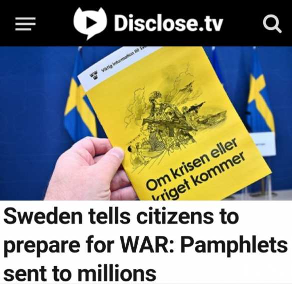 Финляндия и Швеция призывают своих граждан готовиться к ядерной войне | Русская весна
