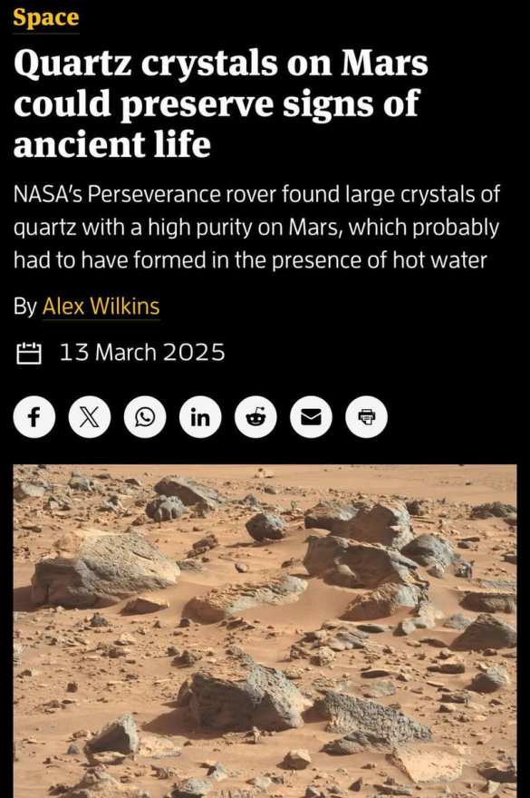 Историческое открытие: ученые NASA нашли вероятное доказательство жизни на Марсе | Русская весна