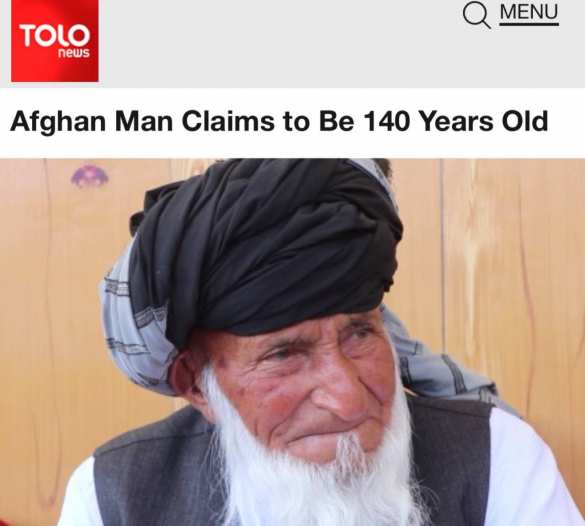 В Афганистане нашли самого старого человека в мире | Русская весна