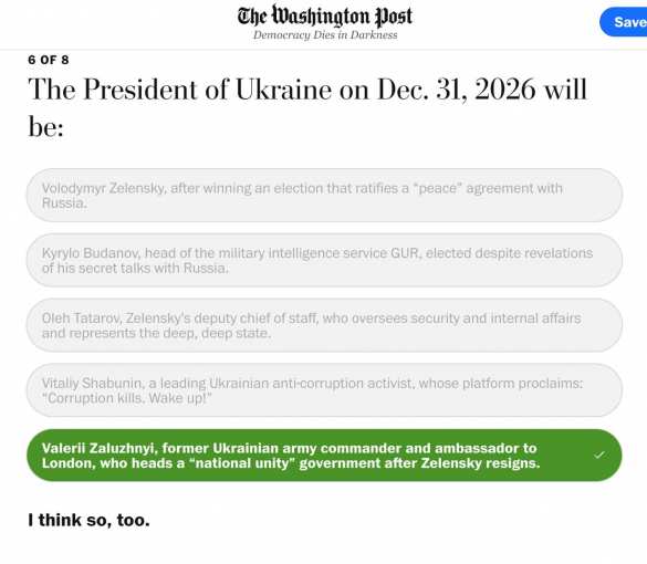 В США спрогнозировали будущего президента Украины | Русская весна