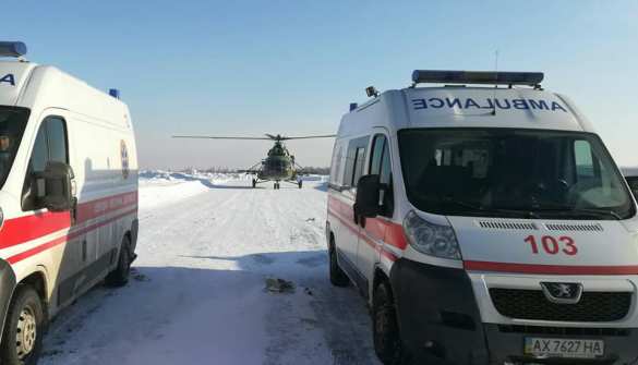Раненых «всушников» вертолётом доставили в Харьков (ФОТО) | Русская весна