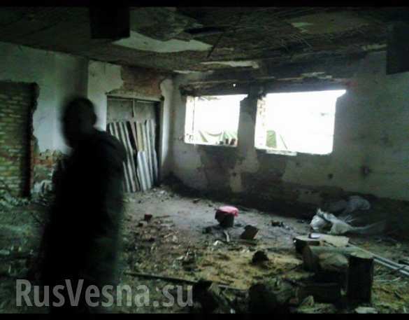 Die ukrainischen Soldaten erhalten "Belohnung" für die Verteidigung der Uglegorsk: sie sind in Ställe für Vieh untergebracht (FOTOS) | Русская весна