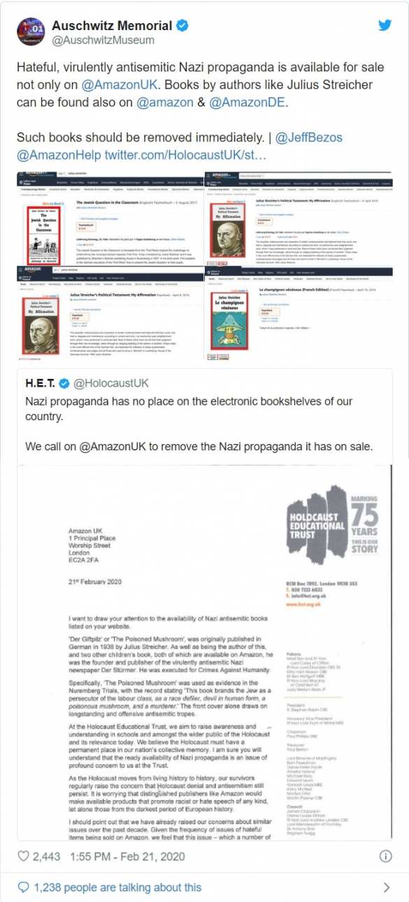 Amazon обвинили в нацистской пропаганде | Русская весна