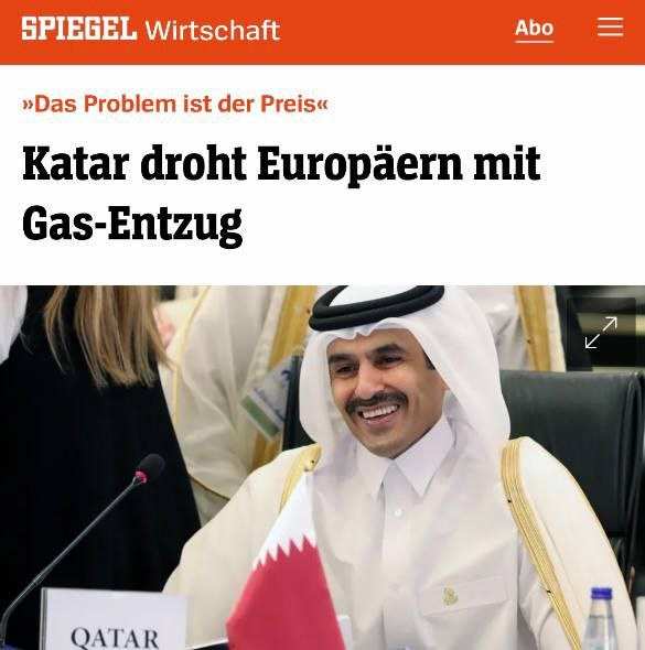 Катар угрожает лишить ЕС газа: планы заменить «путинское» топливо провалились | Русская весна