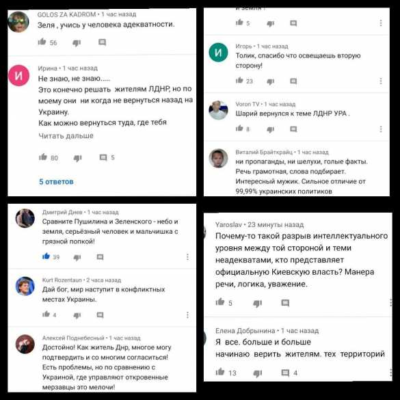 «Такой разрыв интеллектуального уровня»: удивлённые украинцы сравнили Пушилина и Зеленского | Русская весна