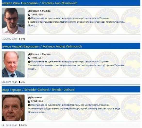 На «Миротворец» внесли разработчиков «мирного плана» по Донбассу | Русская весна