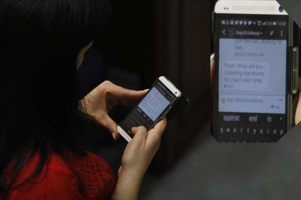 Украинские депутаты получают указания из посольства США в СМС (ФОТО) | Русская весна