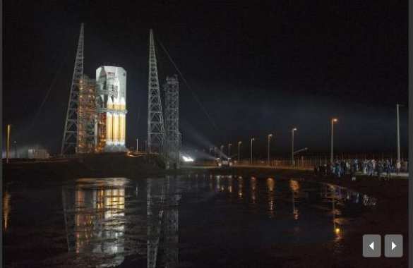 Запуск-испытание глубококосмической капсулы «Орион» был отложен на последних минутах перед стартом | Русская весна