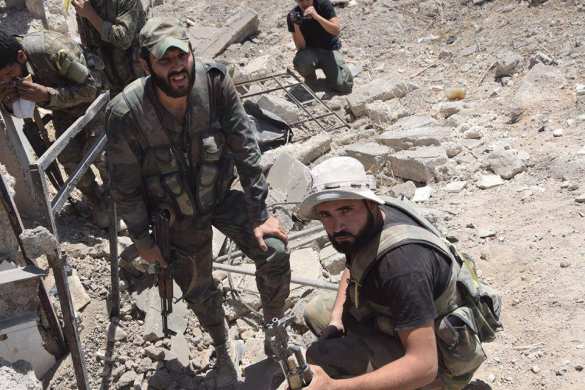 Армия Сирии обрушила на боевиков град ракет и отбила важные кварталы в ходе мощного наступления под Дамаском (ФОТО, ВИДЕО) | Русская весна