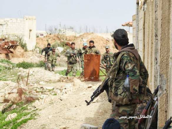 Банды Дамаска в опасности: «Тигры» разрезают котёл в Аль-Гуте на 3 части (ФОТО, КАРТА) | Русская весна