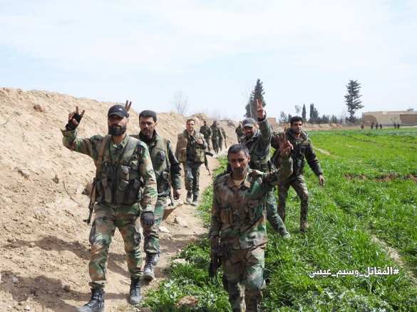 Банды Дамаска в опасности: «Тигры» разрезают котёл в Аль-Гуте на 3 части (ФОТО, КАРТА) | Русская весна