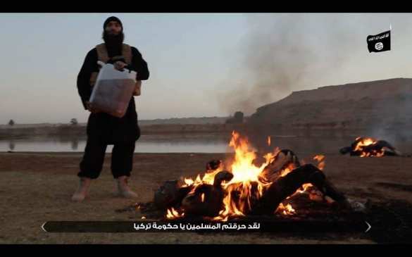 Чудовищная казнь: Террористы ИГИЛ заживо сожгли двоих похищенных турецких солдат в Алеппо (ВИДЕО, ФОТО 21+) | Русская весна