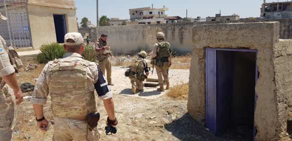 спецгруппа Росгвардии в Сирии Сирия: российский спецназ побывал в школе боевиков (ФОТО) | Русская весна
