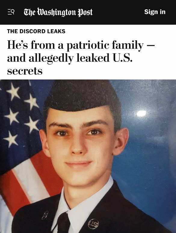 Что думал об Украине задержанный за слив секретных документов Пентагона | Русская весна