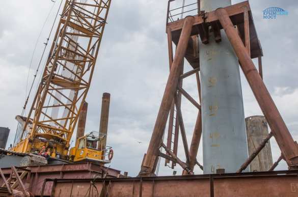 Забита последняя свая Керченского моста (ФОТО, ВИДЕО) | Русская весна