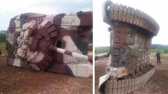 Кувейтский танк Т-72 перевернулся на скорости 70 км/ч на танковом биатлоне (ВИДЕО+ФОТО) | Русская весна