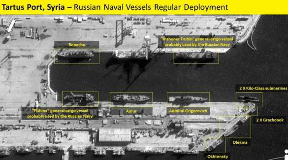 ВАЖНО: В ответ на угрозы США военные корабли ВМФ РФ развернулись в боевой порядок у берегов Сирии (ФОТО) | Русская весна